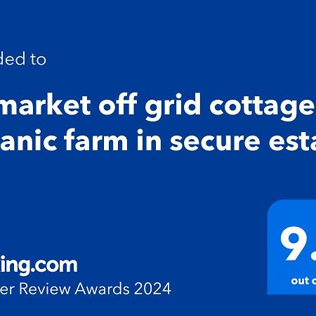 Upmarket Off Grid Cottage On Organic Farm In Secure Estate Howick Exterior photo
